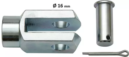 Bromshake + plugg Ø 16 M16x1,5mm - Hydraulik - svm0000009043 - 1