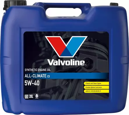 Valvoline All Climate C3 5W-40 motorolja 20 l - Motoroljor - 8710941029603 - 1
