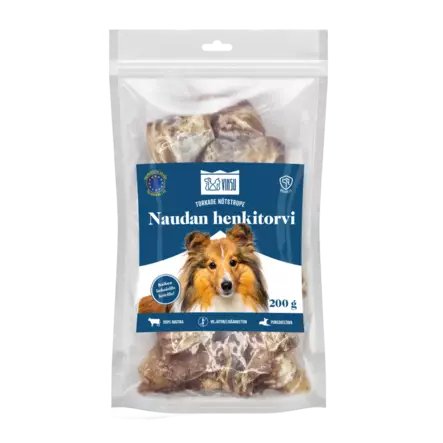 Viksu nöthalsrör för hund 200g - Hundmat - 6417783186243 - 1