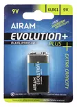Airam Evolution Plus batteri 6LR61 9V - Batterier, testare - 6435200194763 - 1