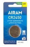 Airam litiumbatteri CR2450 3V 1 st - Batterier, testare - 6435200230843 - 1