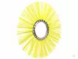 Borsthjul 500/127 poly gul - Sopmaskiner, borstmaskiner - 8719607058933 - 1