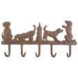 Gjutjärnskrok med 5 hundar - Hundrelaterade produkter - 8714982120763 - 1