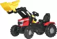 Pedaltraktor Massey Ferguson 7726 med frontlastare - Tramptraktorer och trampbilar - 4006485611133 - 1