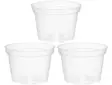 Klar plastkruka 20 cm 3 stycken - Plantuppfödning - 6410416535593 - 1