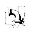 Bauer hane/hona 2" vinkel 90° - Bauer-kopplingar - 8719774304253 - 2