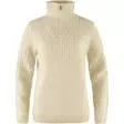 Fjällräven Övik Half Zip Knit W Kritvit - Friluftskläder - 7323450937003 - 1