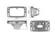 LED-strålkastare, 21 W - Arbetslampor - 8719493033373 - 5