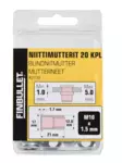 Rörmutter M5 x 13mm 20-pack - Skruvar och spikar - 6438152027363 - 2