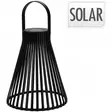 Solarlampa svart 23 cm - Solcellsdrivna solprodukter - 8720573479363 - 1