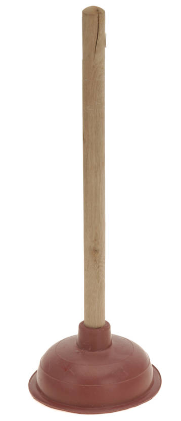 Avloppsrensare med trähandtag - Avloppsrensning - 8711295106293 - 1