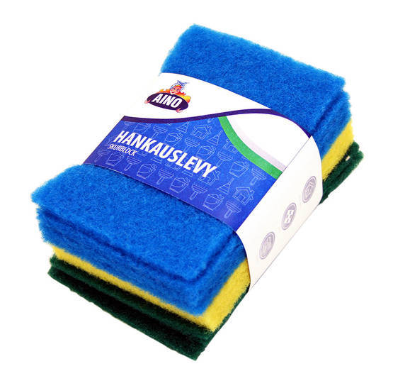 Aino skursvamp 10 st/fp - Andra städprodukter - 6416096015523 - 1