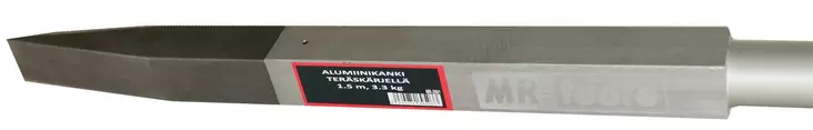 Aluminiumbalk med stålspets 1,5m 3,3 kg - Kofotar - 6430074695033 - 1