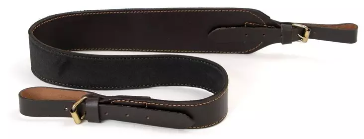 Vapenslinga cobra i läder med klämskydd - Jaktutrustning - 7340017310253 - 1