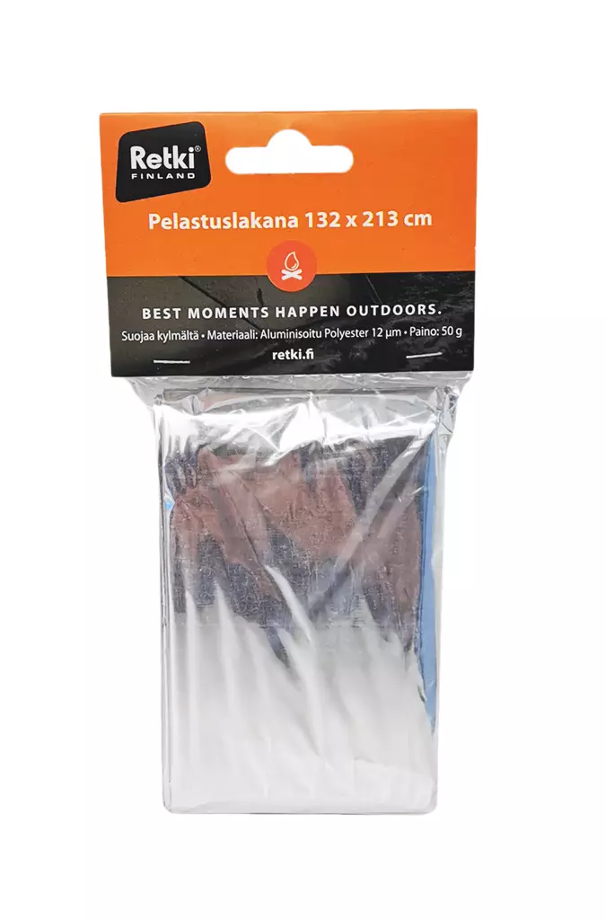 Rymdfilt 132 x 213 cm - Sovsäckar och liggunderlag - 6418536008393 - 1