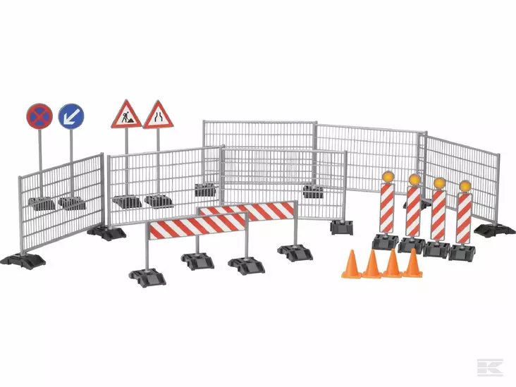 Bruder vägtillbehörssats - Bruder arbetsmaskinsleksaker - 4001702620073 - 1