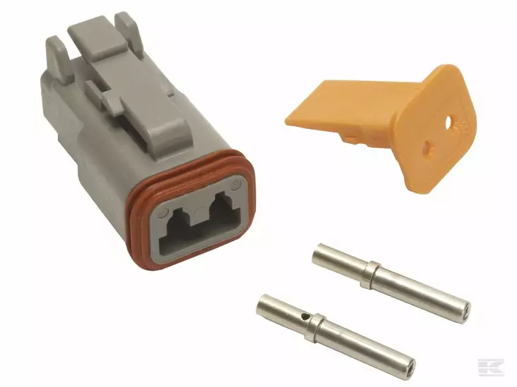 Deutsch-kontakt 2-polig DT 06-2S - Stickproppar - 5700033296283 - 1