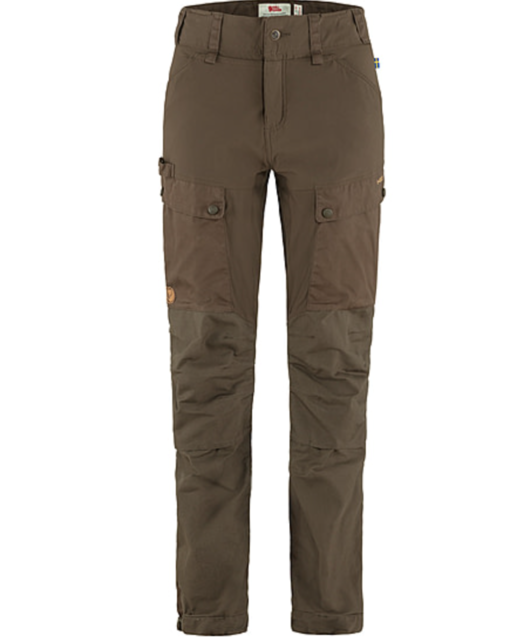 Fjällräven Forest Hybrid Trousers W Reg Mörk Oliv - Friluftskläder - 7323450801373 - 1