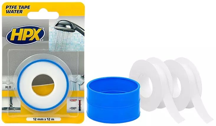 HPX rörtejp vatten 2 st 12mmx12m - Andra VVS-tillbehör - 5425014227093 - 1