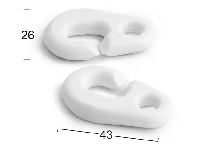 Habo flagginställning plast 2 st - Handtag - 7317900165573 - 1