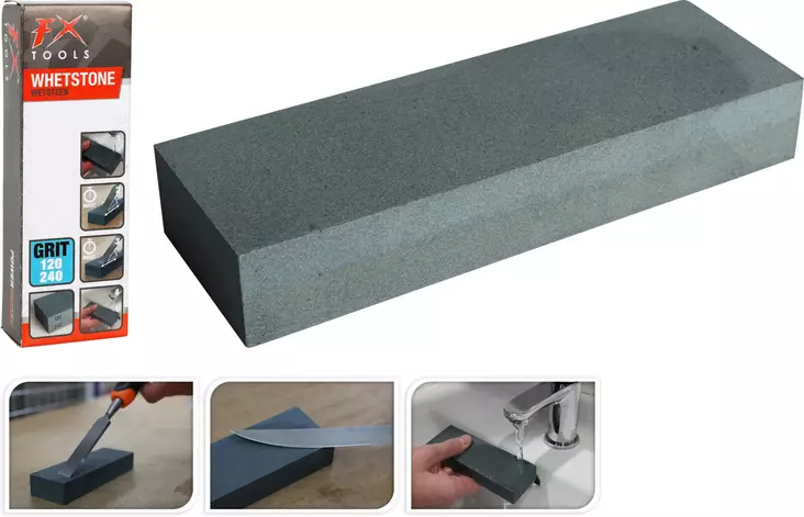 Slipsten aluminiumoxid 150 mm - Slipmaterial - 8720573815253 - 1