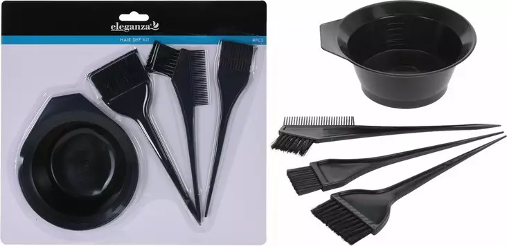 Hårfärgningsset 4-delar - Andra egenvårdsprodukter - 8719202421613 - 1