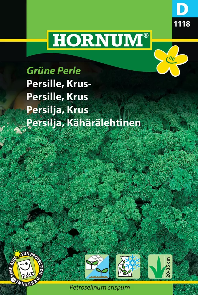 Krusbladig persilja 'Grüne Perle' - Frön och sättpotatisar. - 5708787011183 - 1