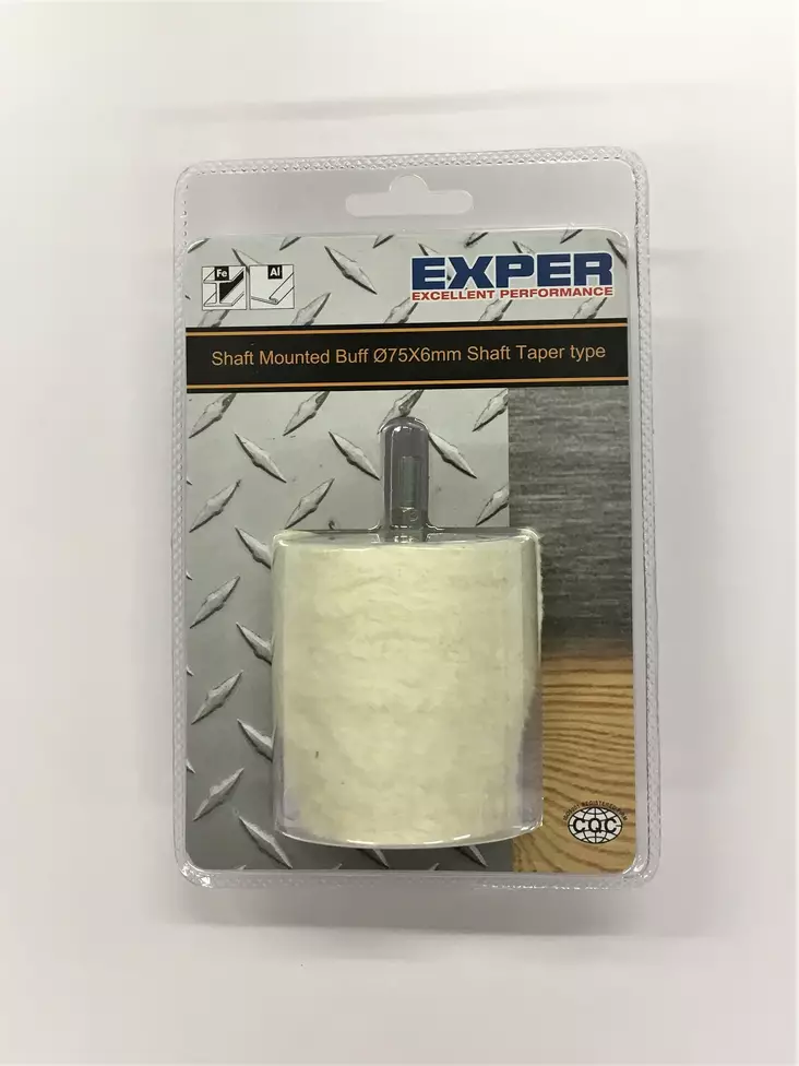 Tyglinda 75x75x6mm - Slipmaterial - 6438081002233 - 1