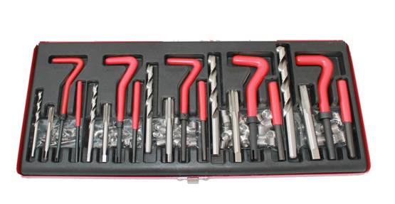 Gängreparationssats 131-delar - Gängverktyg - 6430032157733 - 1