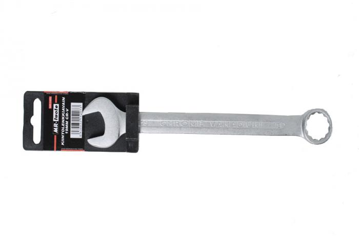 Skruvnyckel 19 mm Cr-V - Fast nyckelringar - 6430032152073 - 1