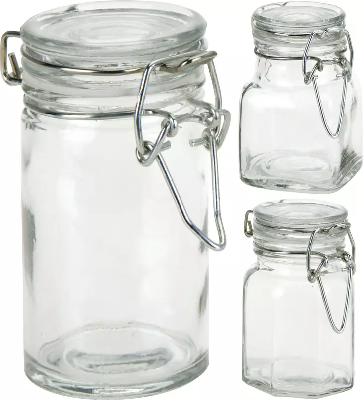 Glasburk med patentskydd 60 ml - Konserveringsprodukter - 8711295199103 - 1