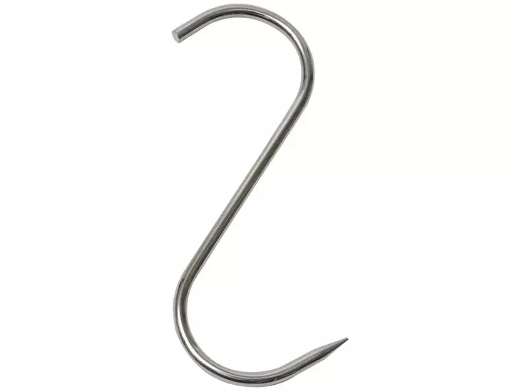 Köttkrok rostfritt 160x6 mm - Viltbehandling och konservering - 5700036739473 - 1