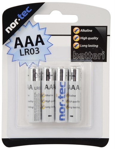 Litium AAA-batteri LR03 - Batterier, testare - 5709386605773 - 1