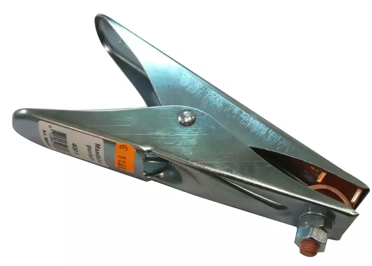 Markklämma 400A med kopparledningar - Andra svetstillbehör - 8712067820683 - 1