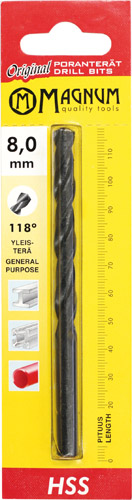 Magnum bormunstycke HSS 2 st 3,0 mm - Metallborrbitar - 6418868760303 - 1