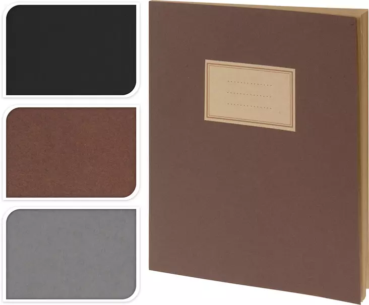 Anteckningsbok 19x25 cm - Kontorsmaterial - 8718158070883 - 1