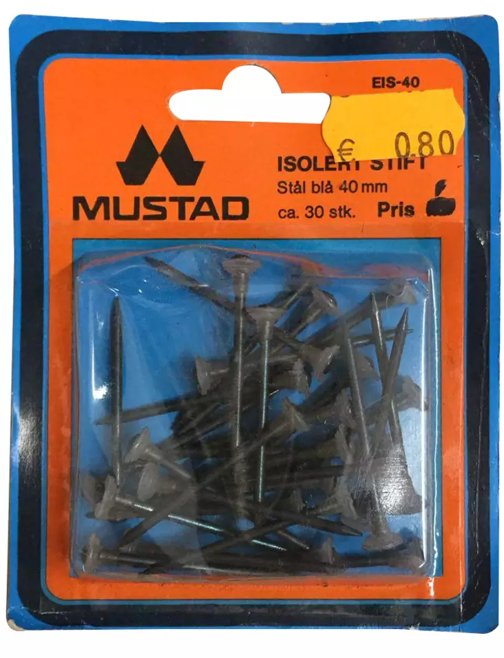 Mustad stenväggsnail 30 st/fp - Skruvar och spikar - svm0000000143 - 1