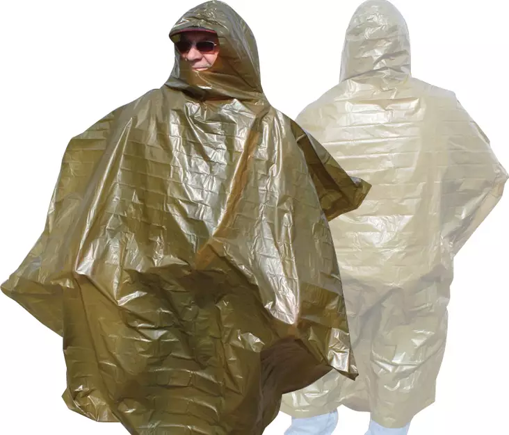 Norska arméns regnponcho grön - Friluftskläder - arm0000000183 - 1