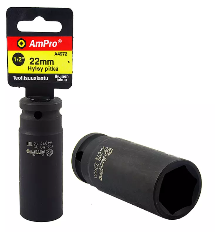 Lång krafthylsa 1/2" - Hylsor och satsar - 795609049603 - 1