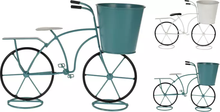 Cykel blomkrukställ - Trädgårdsskulpturer, dekorationer - 8720573177993 - 1