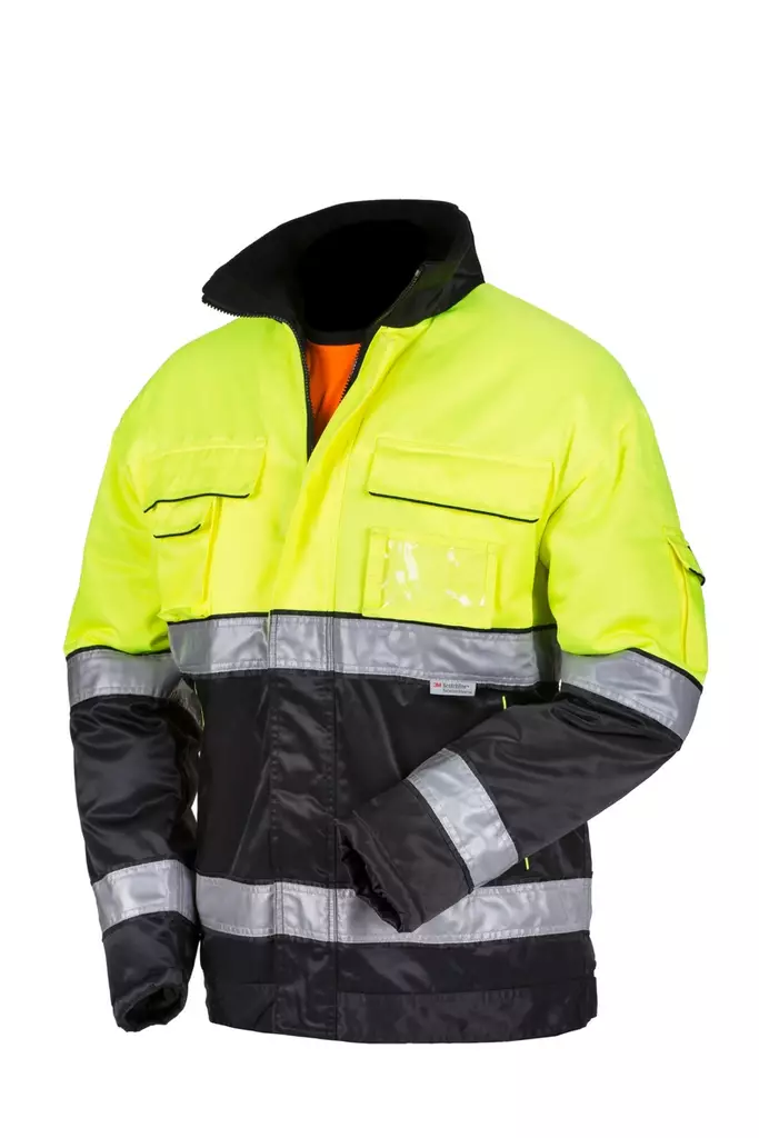 Priha varseljacka vintermodell gul/svart - Vinterarbetskläder - 6418326407603 - 1