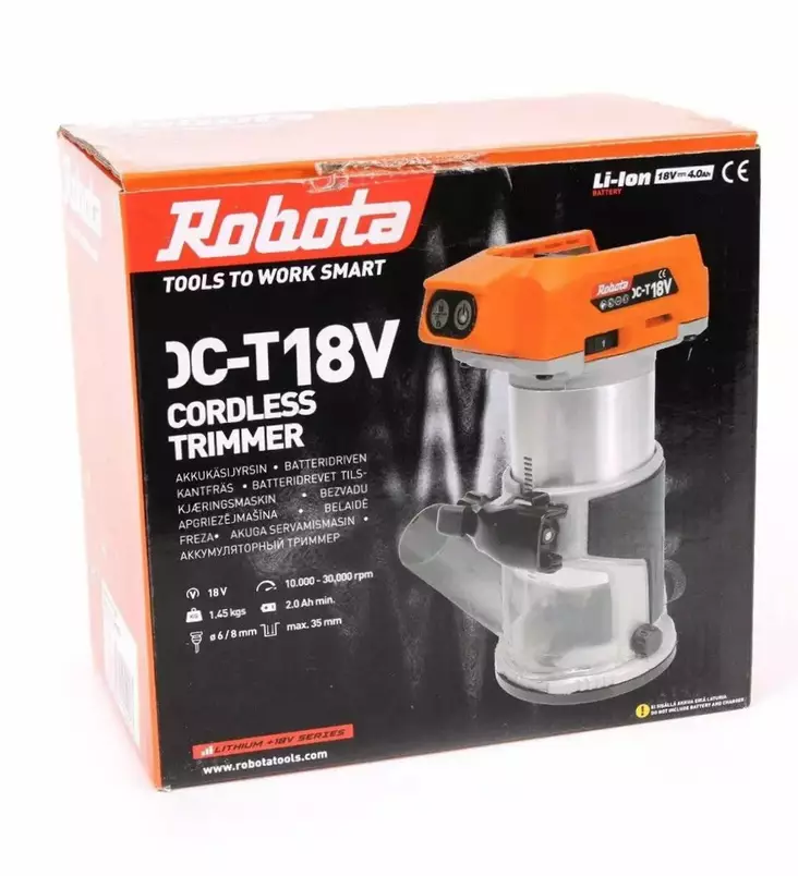 Robota överfräs DC-T 18V kropp - Andra elverktyg - 6438212104003 - 1
