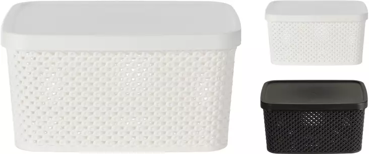 Förvaringslåda med lock - Lådor och korgar - 8720573156813 - 1