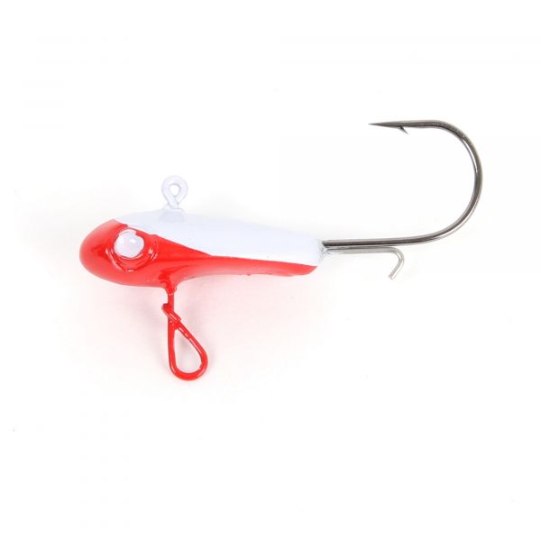 ShakerBaits pimpeljigghuvud 7g #2 Rödvit - Jiggar, jigghuvuden - 6438212100753 - 1