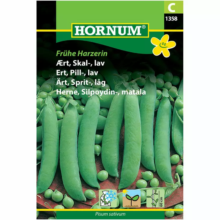 Silkesarärta ´Frühe Harzerin´ - Frön och sättpotatisar. - 5708787013583 - 1