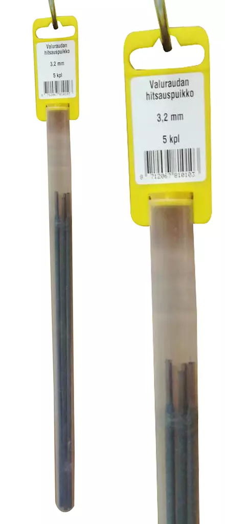 Ståltråd för svetsning 3,2 mm 5 st - Svetsstänger - 8712067810103 - 1