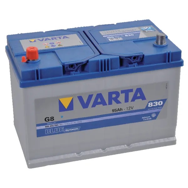 Varta Blue Dynamic 12V 95Ah 830A startbatteri - Startbatterier - 4016987119723 - 1