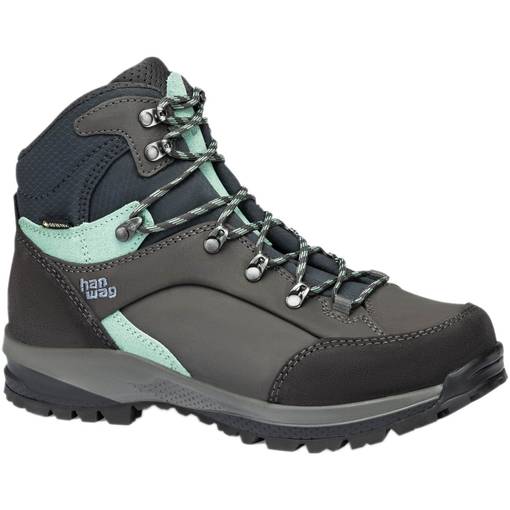 Hanwag Banks SF Extra Lady GTX Asphalt/Mint - Friluftskläder - 4047761498413 - 1