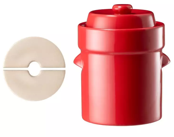 Fermenterings-/konserveringsset keramisk 2L - Konserveringsprodukter - 6410416421223 - 1