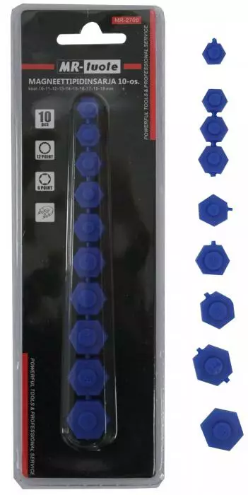 Magnetisk hållarsats för hylsor 10-delar - Andra handverktyg - 6430074695163 - 1